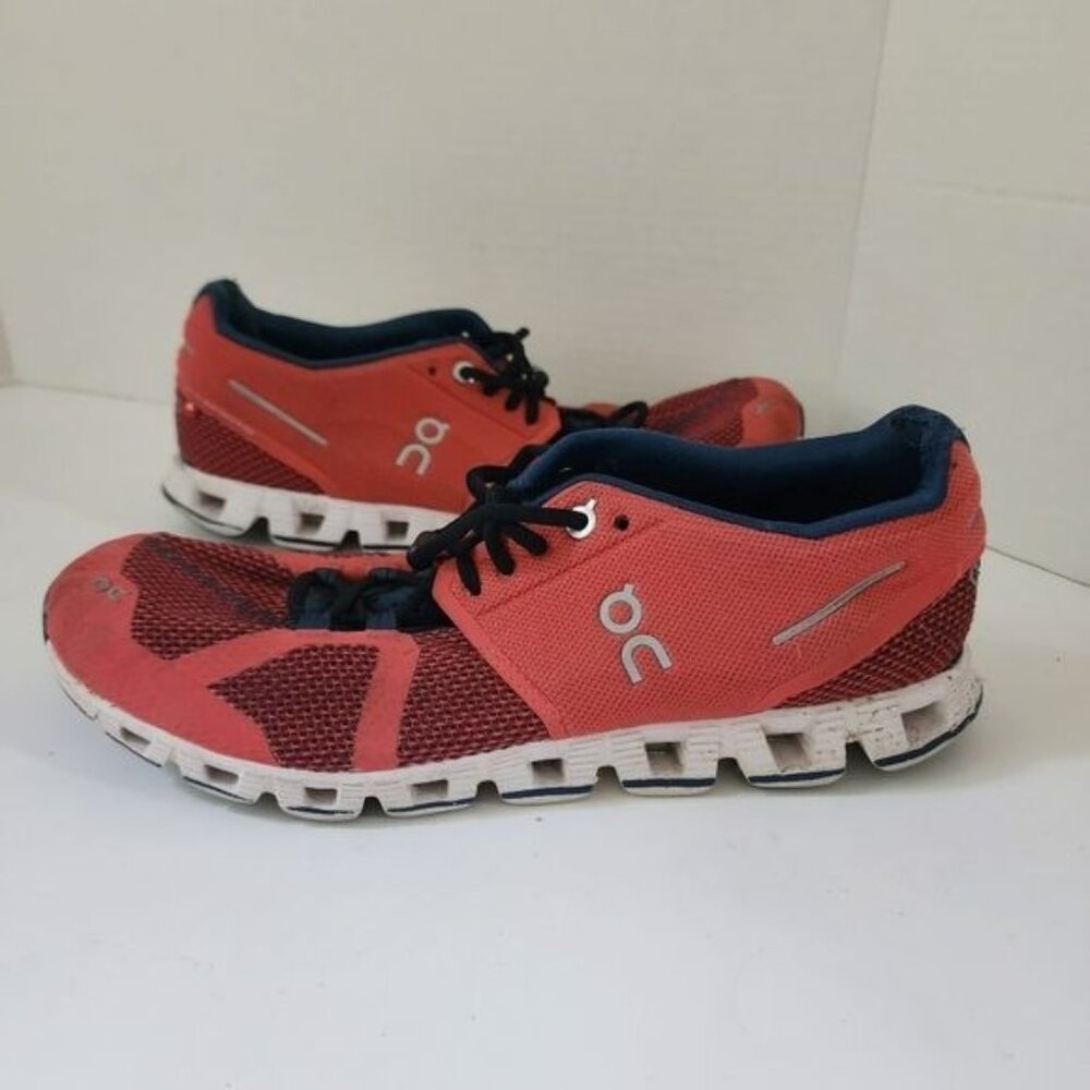 On Cloud On Running Cloud Coral Pacific Athletic Shoes Women's Size 8.5